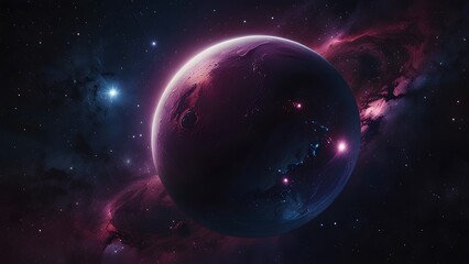 Wall Mural - astronomy patterns: stunning abstract designs of the solar system