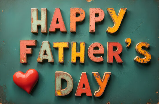 creative abstract, banner or poster for father's day with beautiful and creative design