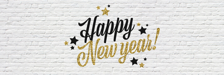 Wall Mural - Happy new year