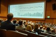 © Tunsale - Business Presentation in Auditorium. AI generated illustration.