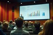 © Tnzal - Business Presentation in Auditorium. AI generated illustration.