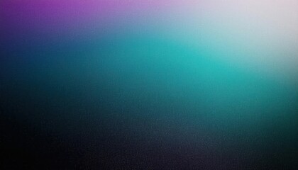 Aufkleber - Vibrant Gradient Texture: Abstract Teal and Purple Fade Background with Smooth Transition and Soft Light Effect for Modern Digital Designs, Presentations, Minimalist Visual Branding with Copy Space
