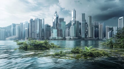 Poster - Climate adaptation strategies designed to mitigate the effects of climate-related disasters, focusing on infrastructure resilience and ecosystem protection
