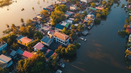 Poster - Climate adaptation strategies designed to mitigate the effects of climate-related disasters, focusing on infrastructure resilience and ecosystem protection