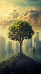 Poster - Innovative climate action strategies for reducing carbon emissions and mitigating the effects of global warming