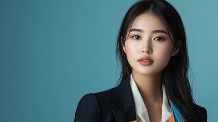 Professional image of smiling businesswoman in different looks Taken in the studio