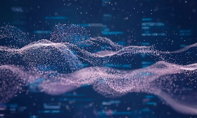 Poster - Prompt AI to create image of hidden code message mystery.