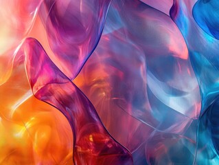 Poster - Decorative glass wallpaper artwork illuminated by light For optimal print quality adjust printer color settings to zero if the printed photo appears unsatisfactory Images can be easily looped for 