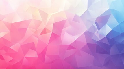 Poster - Abstract multicolored geometric polygonal background