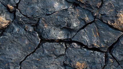 Poster - Close up of a coarse textured surface