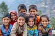 © Asier - Indian children on the way to Annapurna Circuit, Nepal