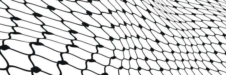 net pattern. rope net vector silhouette. soccer, football, volleyball, tennis and tennis net pattern