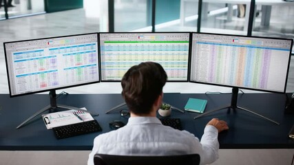 Poster - Business Data Audit Spreadsheet