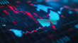 © Teeraphon - Abstract business network  and charts and graphs with statistics to innovative analyze business potential and forecast future development of companies growth.