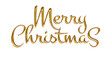 © png resources - Isolated text Merry Christmas written in golden script font. PNG Transparent Background.
