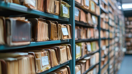 Poster - A DMS helps businesses manage digital files and documents easily. This allows for efficient data search, paperless work, and using cloud technology.