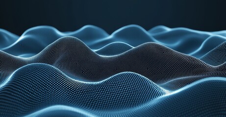 Poster - connected dots in a technology planet of data.