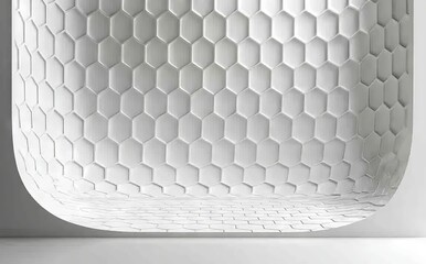 Poster - Background with abstract geometric shapes technology. Space for your text.