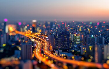 Poster - The concept of wireless networks and connections with a background of the Abstract Bangkok city is shown in this image