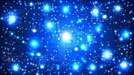 Abstract background technology illustration communication data security