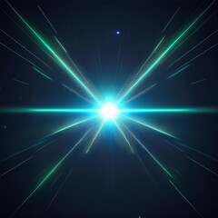 Wall Mural - animation optical lens flare effect light burst explosion flash lights