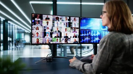 Aufkleber - Virtual Telework Webinar And Learning Presentation