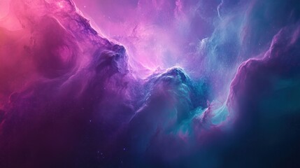 Cosmic Nebula: A Dreamy Symphony of Color