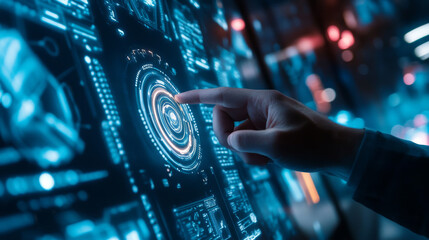 Poster - Industry 4.0 uses technology like automation and cloud computing to create smart factories.