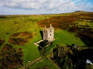 Wall Mural - Aerial photos of The Cheesering area of Minions, Cornwall.