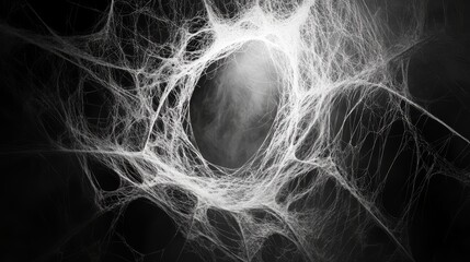 Wall Mural - spider web background