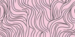 © ADDICTIVE STOCK - Soft pink background with flowing black line patterns