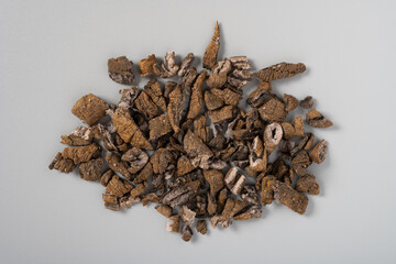 Wall Mural - top view herb YanBaJiTian or Morindae Officinalis Radix or Salty Medicinal Morinda Root