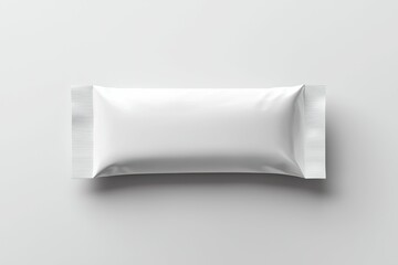 Poster - A white box with a white label sits on a white background