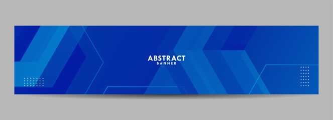 Abstract blue color combination geometric background. Dynamic shape composition. Cool background design for banner