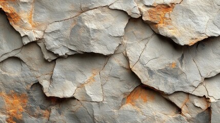 Poster - The surface displays a variety of rugged rock textures, showcasing prominent fissures and mineral deposits in earthy hues. Nature's artwork is evident in every crevice.