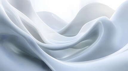 Poster - white futuristic background . 