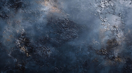 Abstract dark blue textured background with subtle light highlights.