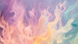 © ceng - Abstract colorful flames in a soft gradient of pink, orange, yellow, and blue.