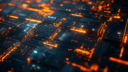 Abstract technology background. 