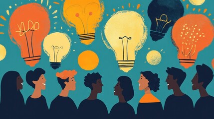 Poster - Collaborative thought in teams can lead to innovative solutions.