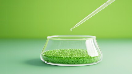 Poster - Advanced Biofuel Testing in a Laboratory Setting, 3D illustration