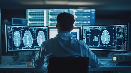Poster - cybersecurity in healthcare is vital, as medical devices and patient records become frequent targets