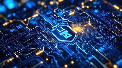 Poster - cybersecurity in healthcare is vital, as medical devices and patient records become frequent targets