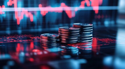 Poster - Decentralized finance platforms allow users to lend, borrow, and trade digital currencies without intermediaries, providing greater financial autonomy.