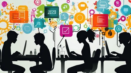 Poster - Digital literacy is increasingly essential in world