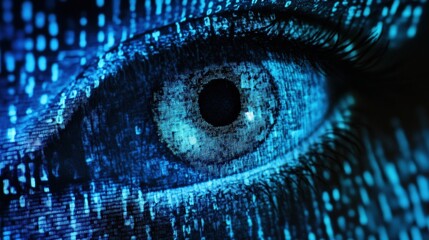 Poster - Digital surveillance by governments and corporations raises concerns over privacy, as many online activities can be monitored without users' knowledge.