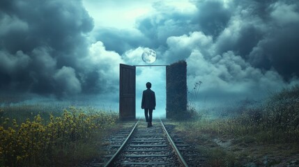 Poster - Discuss the relationship between background and character development
