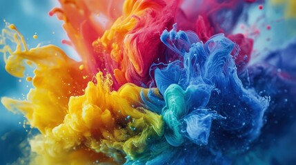 Poster - discuss the role of color in abstract art.