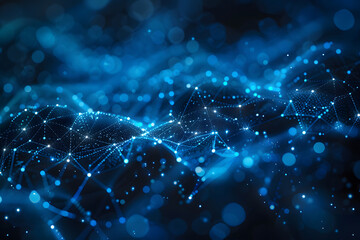 Wall Mural - abstract background and texture of science and future technology backgrounds. generative ai