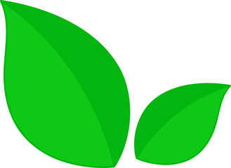 elevate your designs with this vibrant green leaf vector! perfect for any project, this scalable gra